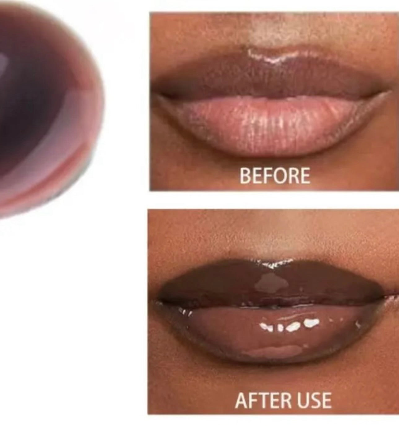 Shea Butter Lip Gloss - Chocolate
